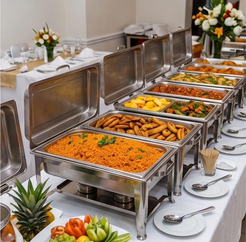 Professional catering platters for events - P&P Home Services