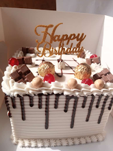 Premium custom cake with chocolate frosting - P&P Home Services Bakery